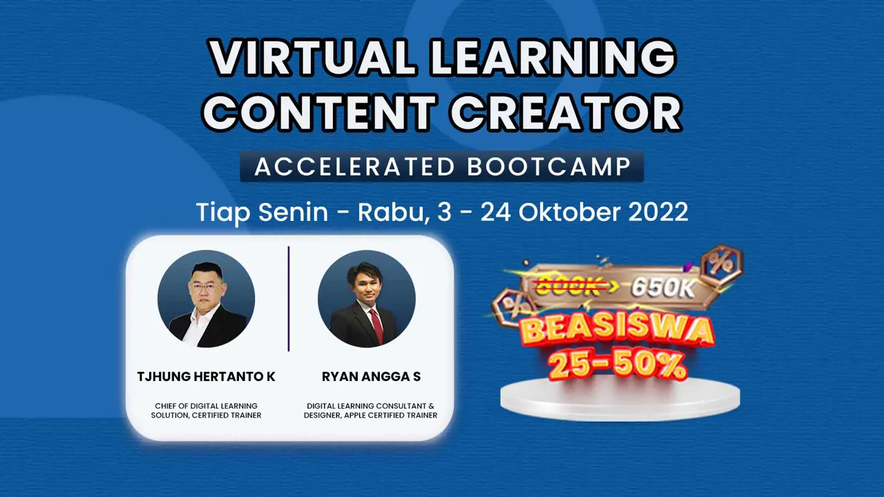 Virtual Learning Content Creator Accelerated Bootcamp