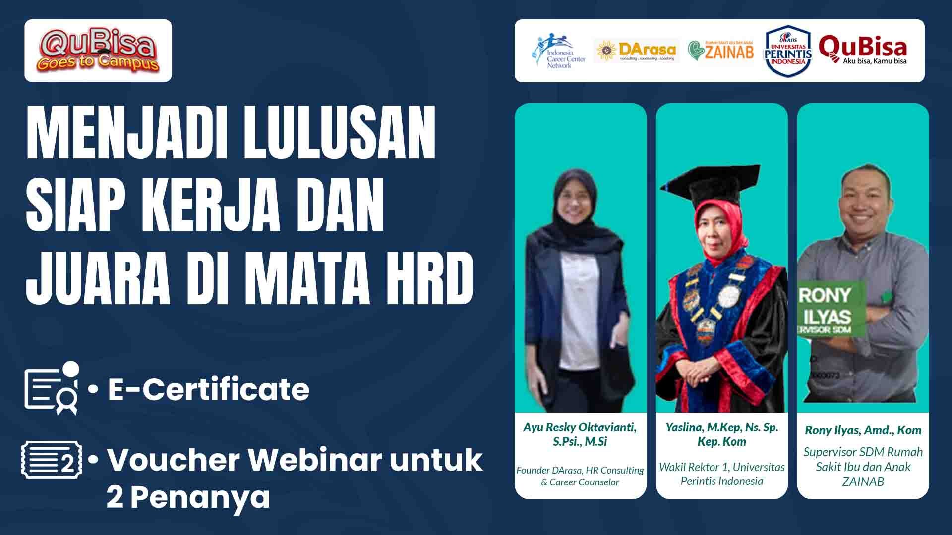 Menjadi Lulusan Siap Kerja dan Juara di Mata HRD