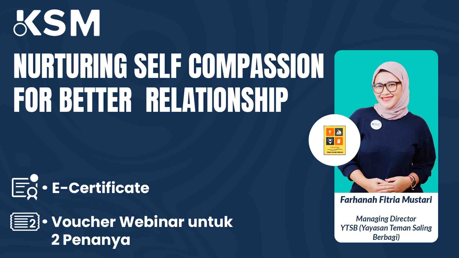 Nurturing Self Compassion for better Relationship