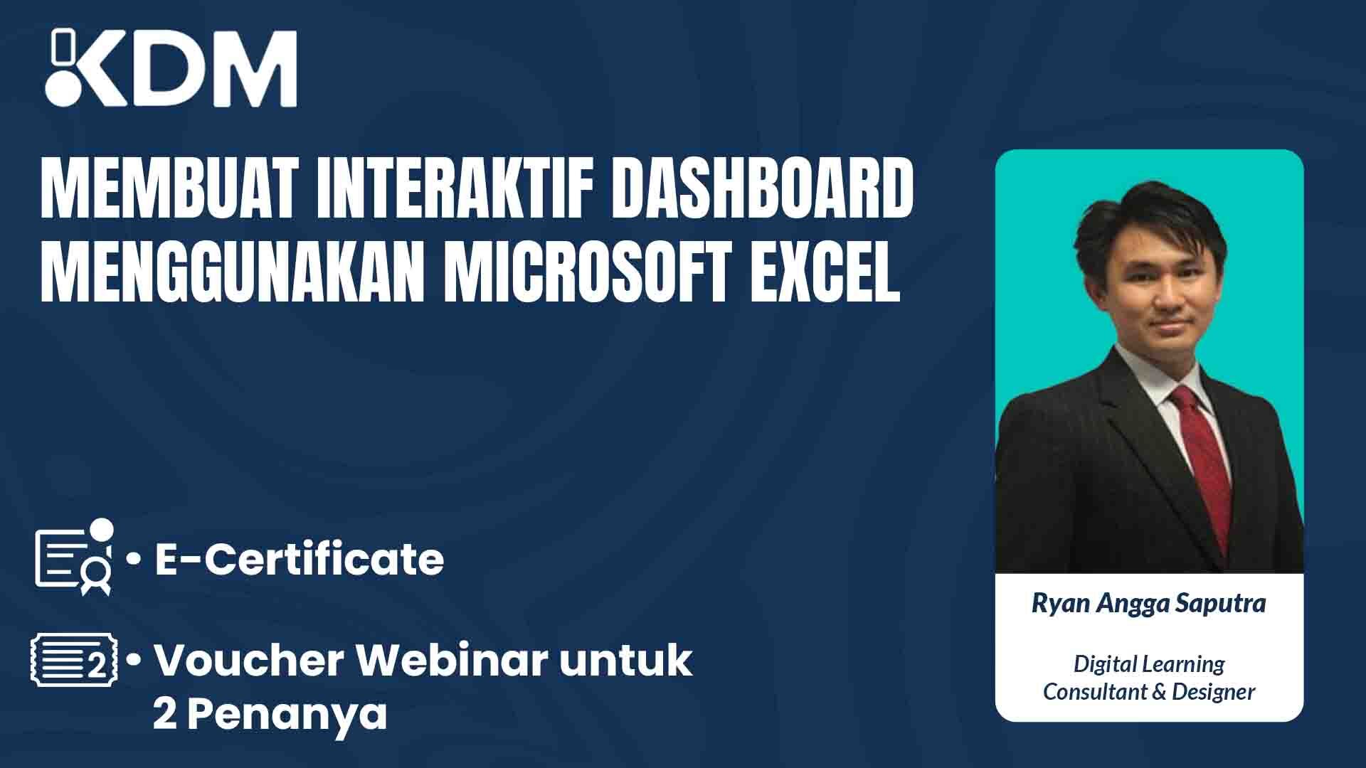 Membuat Interaktif Dashboard menggunakan Microsoft Excel