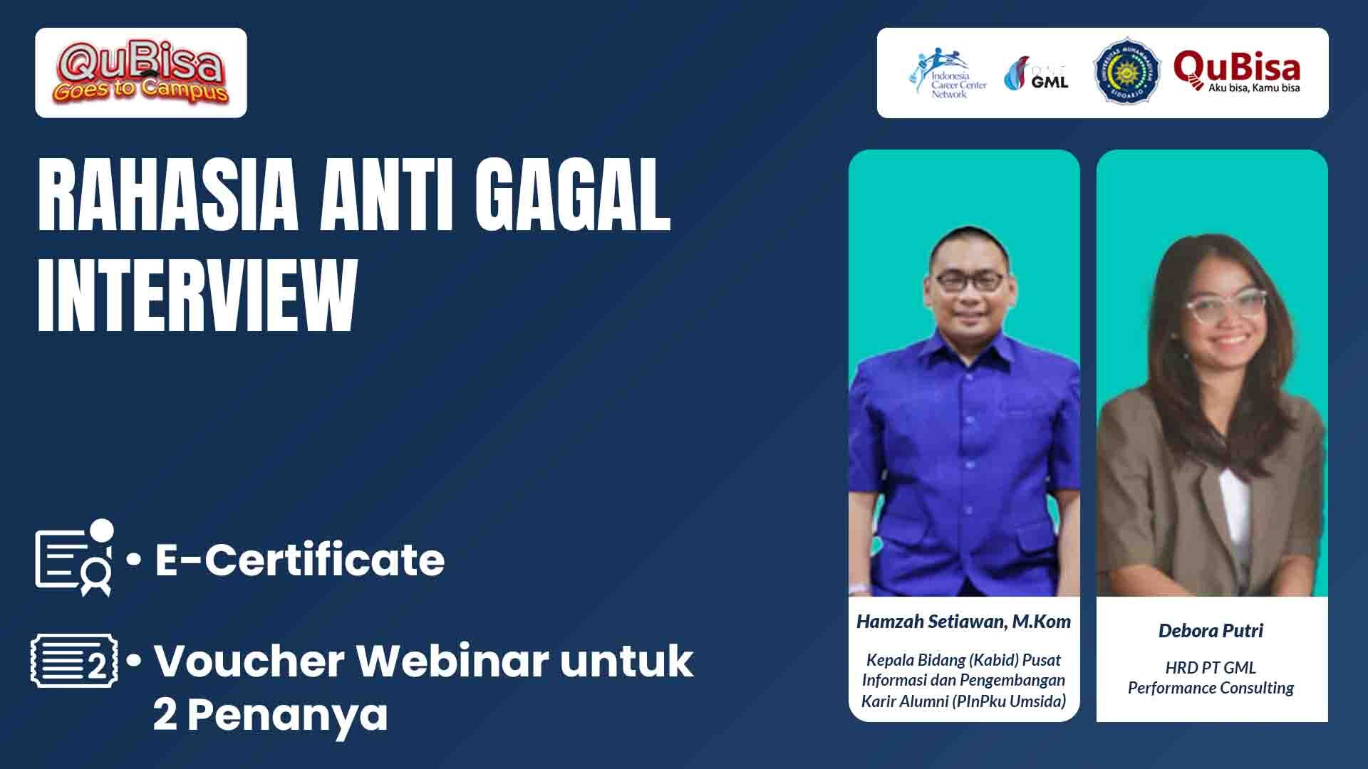 Rahasia Anti Gagal Interview