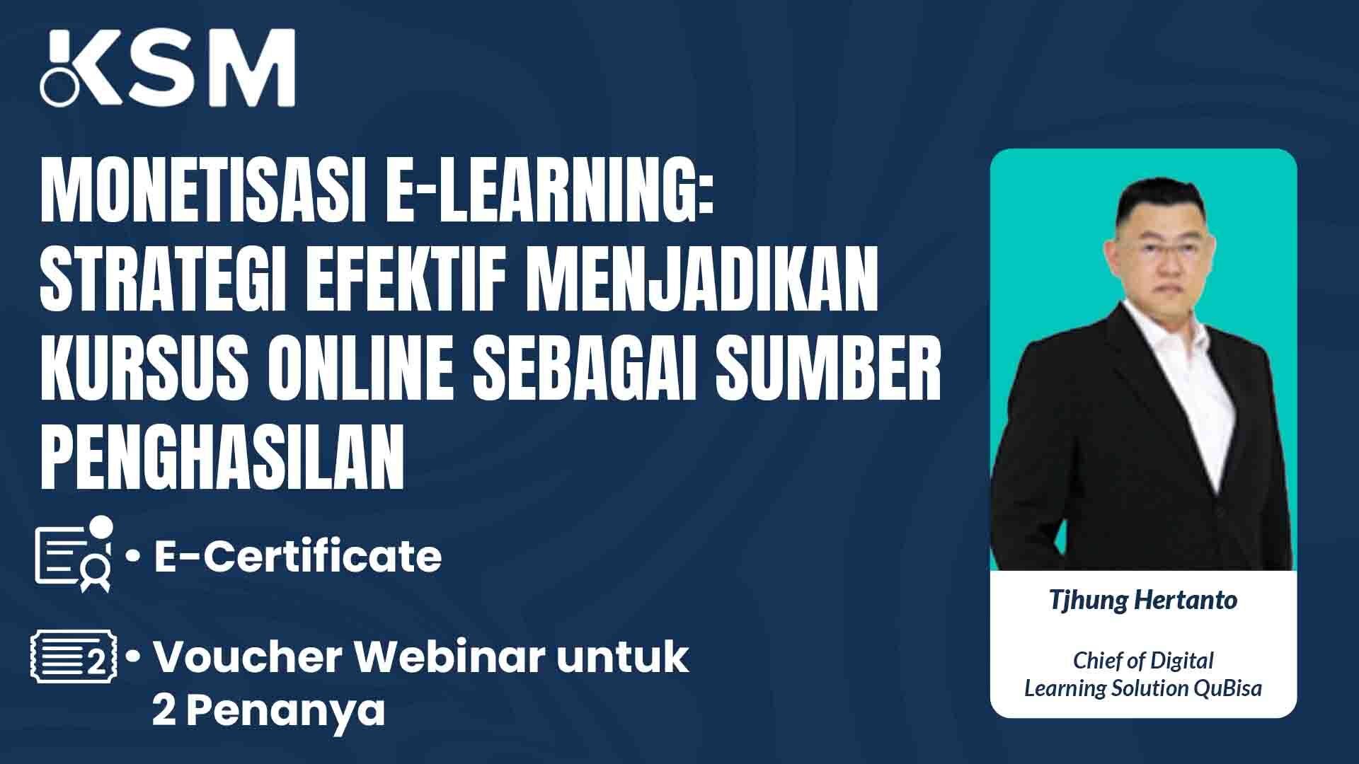 Monetisasi E-Learning: Strategi Efektif Menjadikan Kursus Online sebagai Sumber Penghasilan