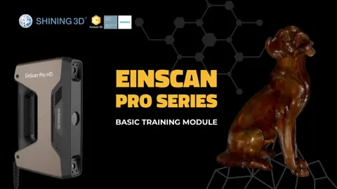 Basic 3D Scanner Menggunakan EinScan Pro HD