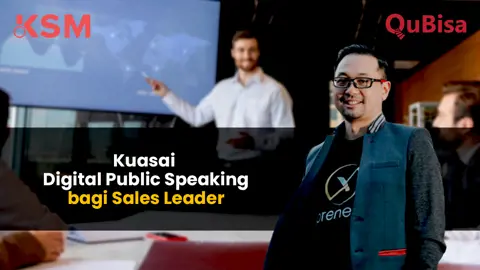 Kuasai Digital Public Speaking bagi Sales Leader