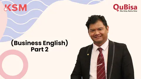 Belajar Bahasa Inggris untuk Bisnis Tingkat Dasar Bagian 2