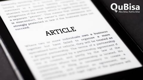 Checklist untuk Memastikan Kualitas Artikel